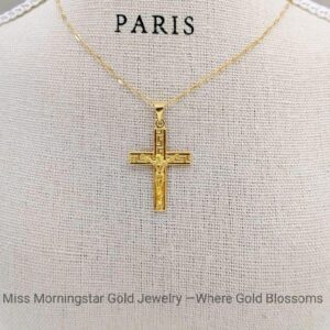 MsMorningstar 18k Versa Cross Pendant | Inspired Collection