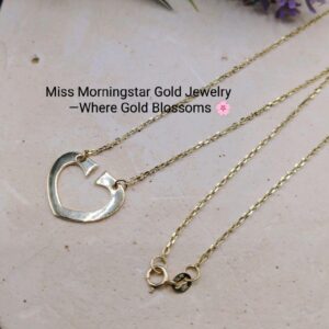 MsMorningstar 18k Cartee Center Necklace
