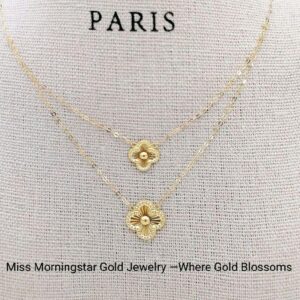 MsMorningstar 18k Vintage Layers in Bloom Necklace | Inspired Collection