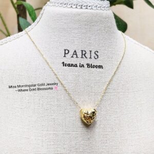 MsMorningstar 18k Ivana Diacut in Bloom Sweet Size Pendant/Necklace | Sweet Collection