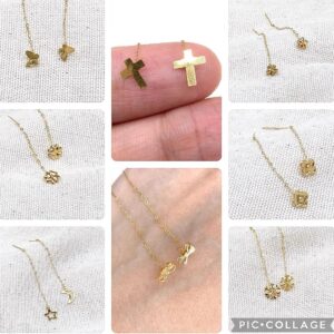 18k Minimalist Tiktak Earrings