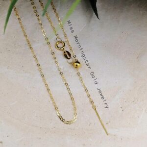 MsMorningstar 18k Lv.2 Tauco Slider Chain Necklace | Chain Collection