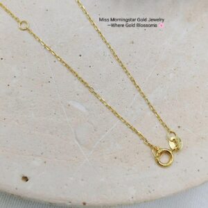 MsMorningstar 18k Adjustable KarKar Chain Necklace | Chain Collection