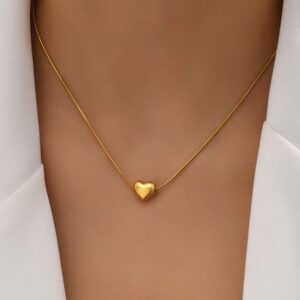 Ivana Heart Pendant 18k