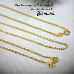 MsMorningstar 18k Bismark Necklace Chain